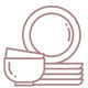 Washing dishes
