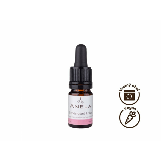 Anela Vzoreček Oil Anti-Age Serum with Bakuchiol for Mature Skin Carefree Beauty 5 ml