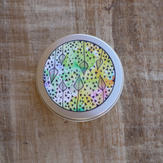 PONIO Lower Aluminum Tin Colorful Leaves 1 pc
