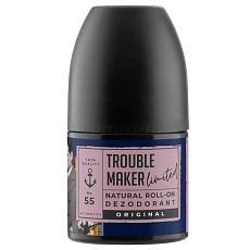 Soaphoria Men's Roll-On Deodorant Trouble Maker 50 ml Soaphoria Men's Roll-On Deodorant Trouble Maker 50 ml
