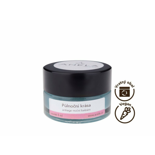 Anela Midnight Beauty Anti-Aging Balm with Bakuchiol for Mature and Tired Skin