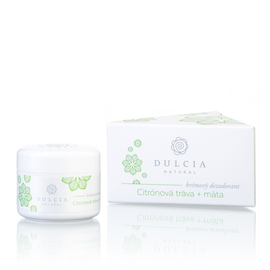 DULCIA NATURAL Cream deodorant Lemon grass mint 30 ml