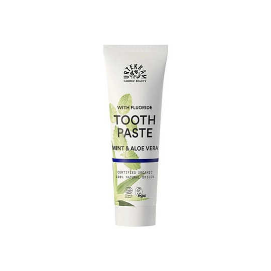 Urtekram Toothpaste with Fluoride Mint 75 ml