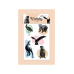 KRESKY temporary tattoo Silesian house fauna 1 pc