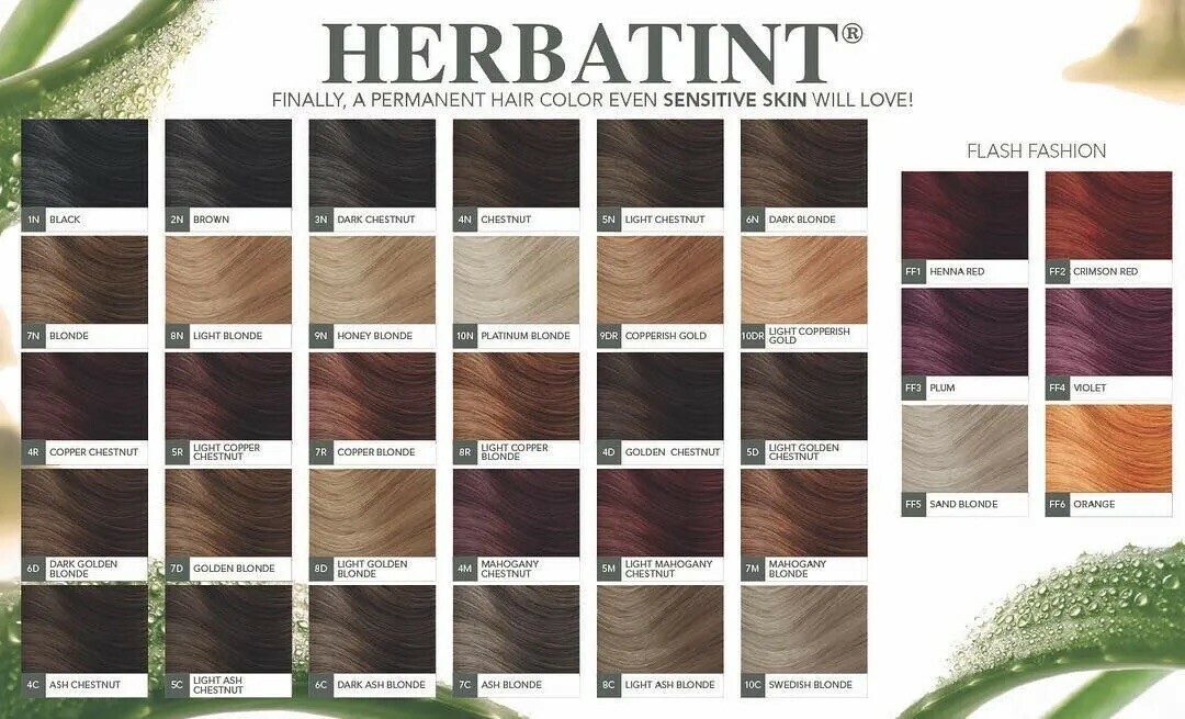 Herbatint how to choose the right shade